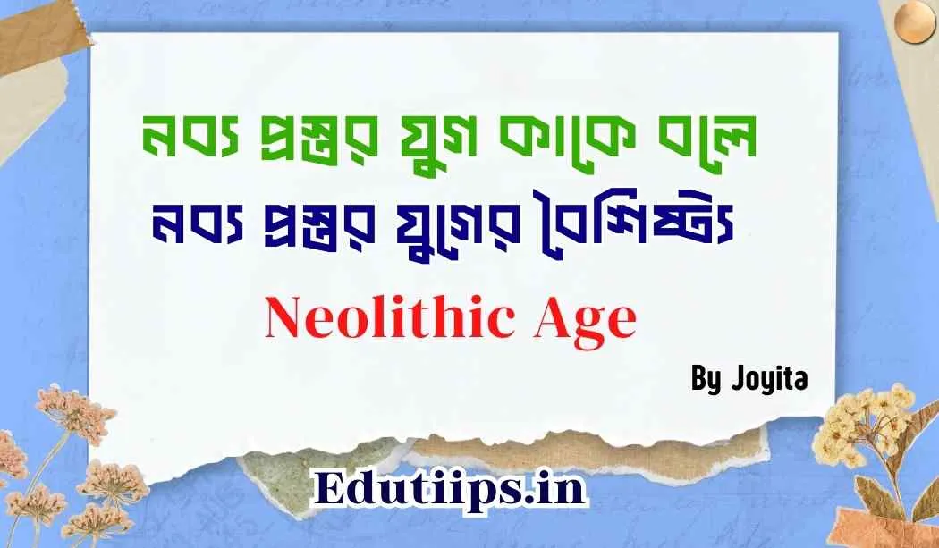 Characteristics of Neolithic Age